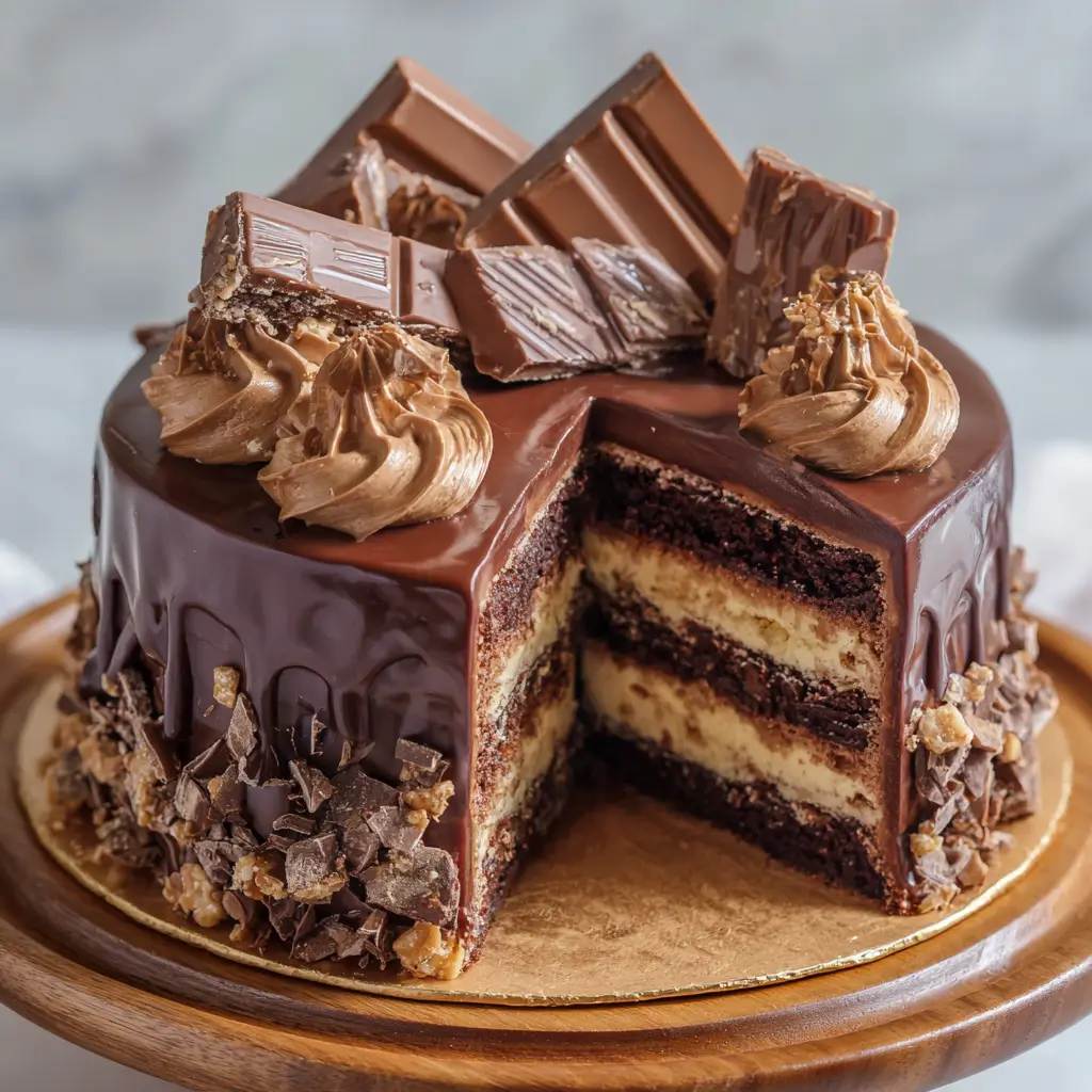KitKat Chocolate Cake