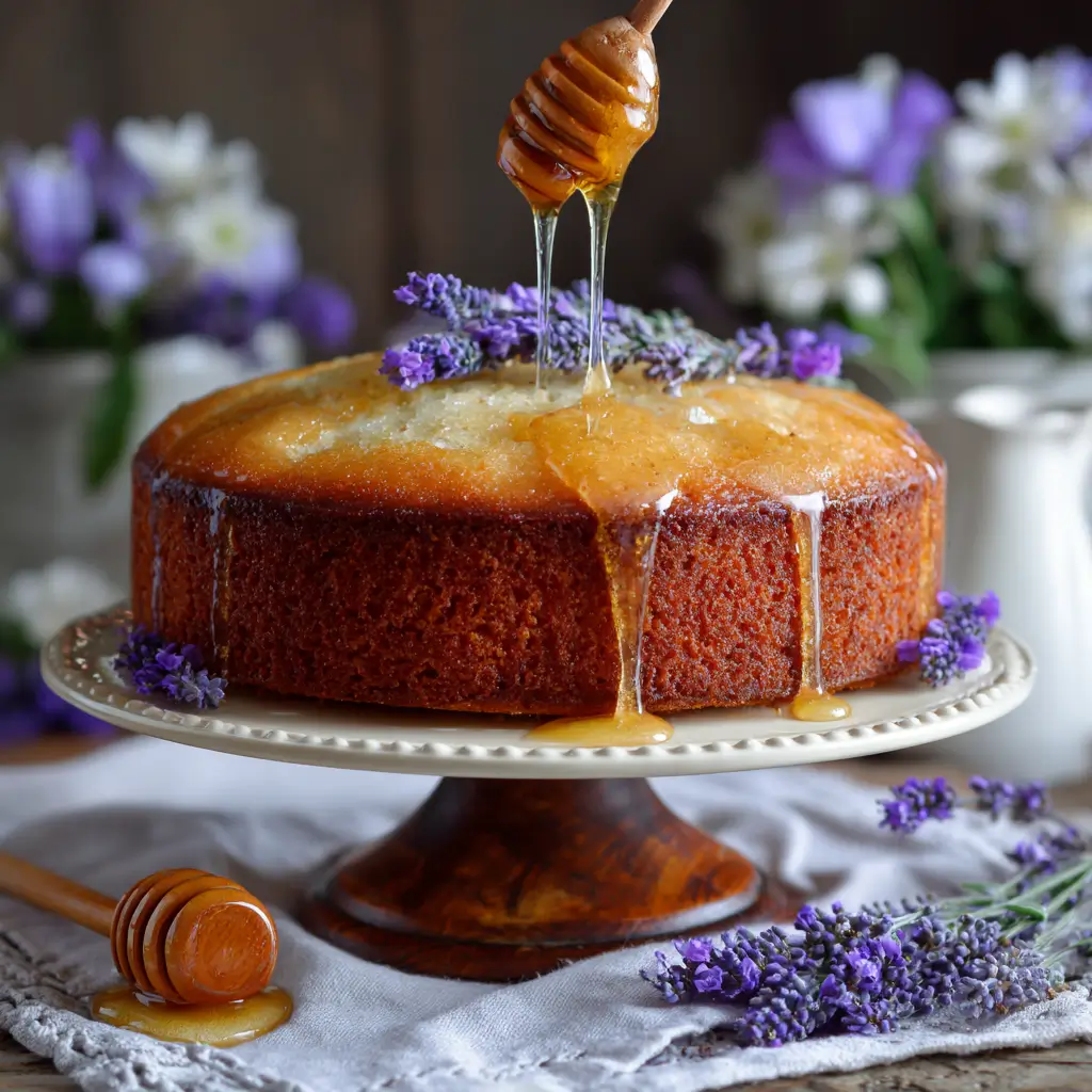 Lavender Honey Cake