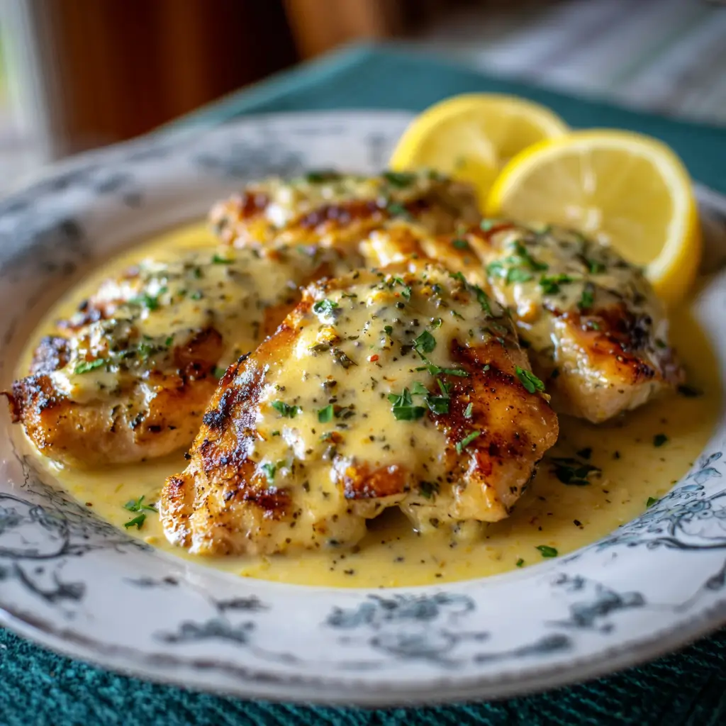 Lemon Butter Dijon Chicken