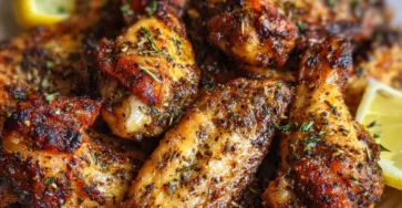 Lemon Pepper Chicken Wings