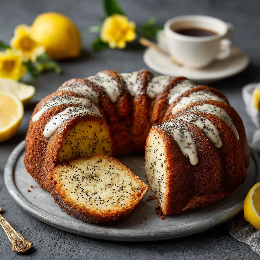 Lemon Poppy Seed Cake