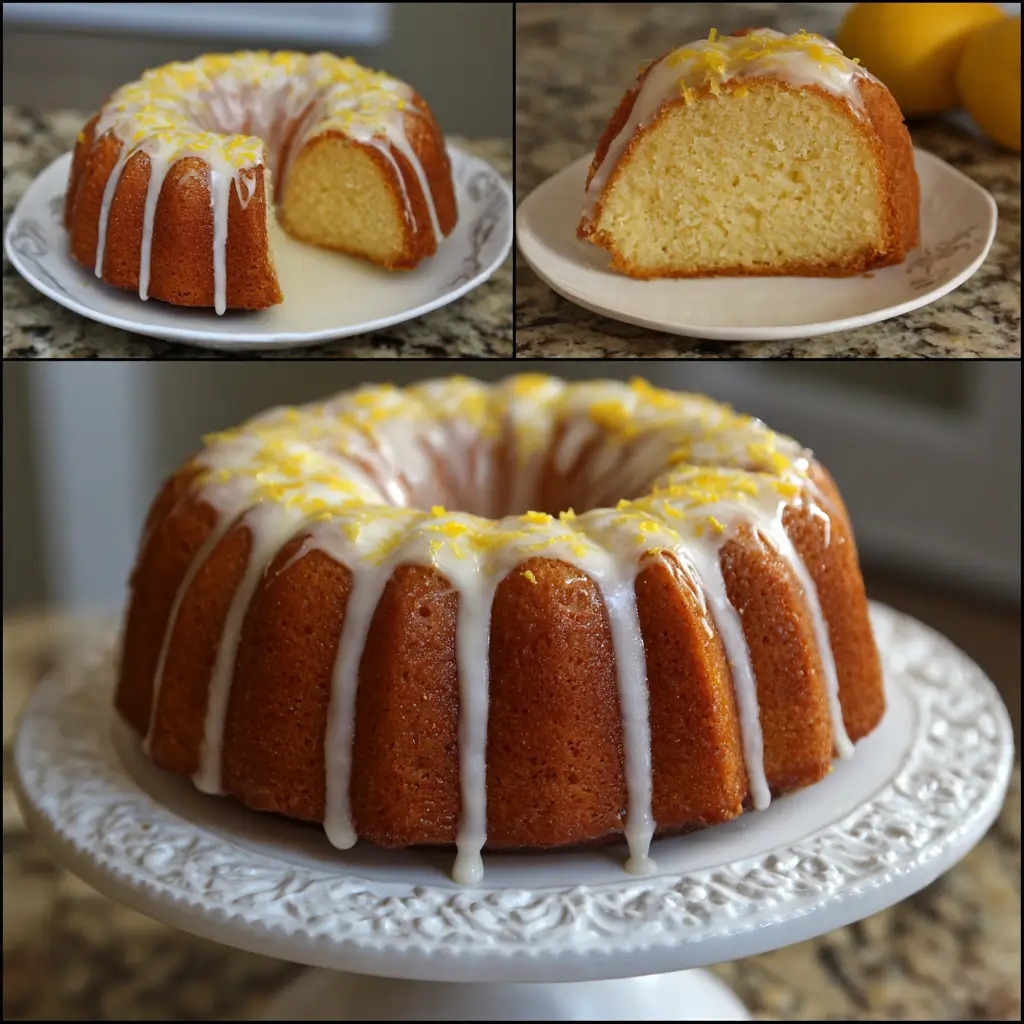 Lemon Zest Bundt Cake