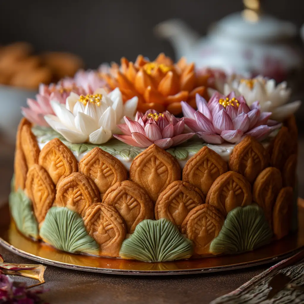 Lotus Biscuit Cake