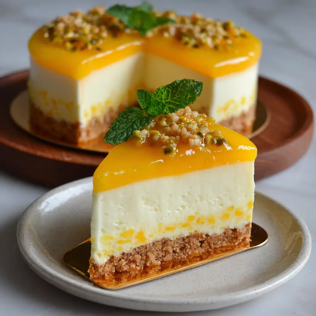 Mango Mousse Cake