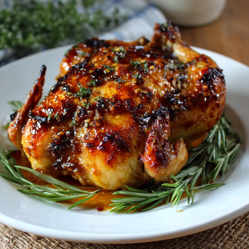 Maple Dijon Roasted Chicken