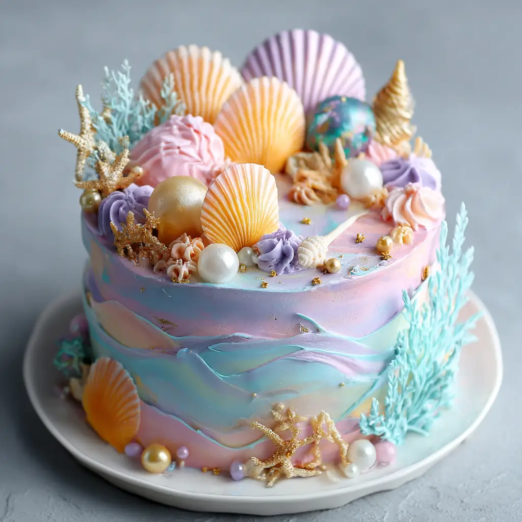 Mermaid Ocean Cake