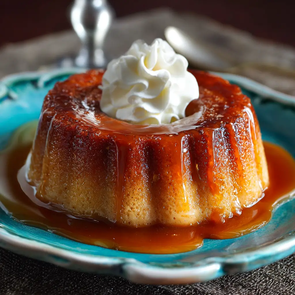 Molten Caramel Cake