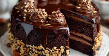 Nutella Hazelnut Cake