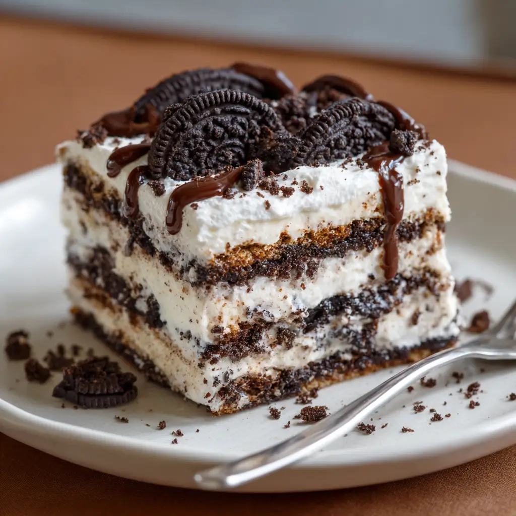 Oreo Icebox Cake