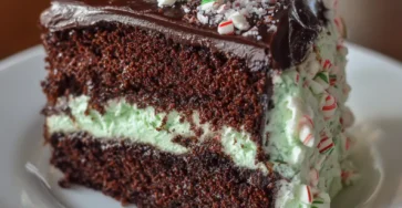 Peppermint Chocolate Cake