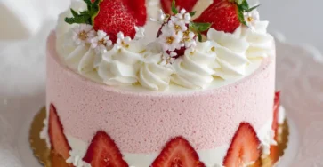 Strawberry Mousse Cake