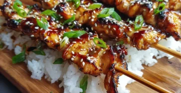 Teriyaki Chicken Skewers
