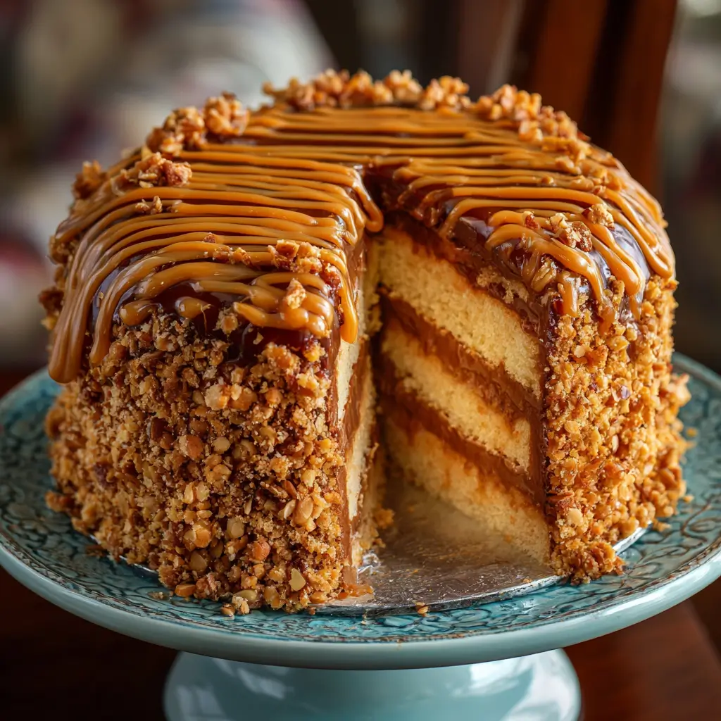Toffee Crunch Cake