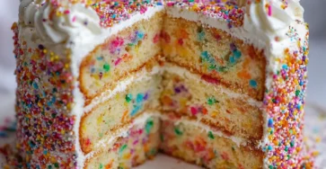 Ultimate Birthday Sprinkle Cake