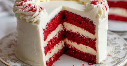 White Velvet Cake