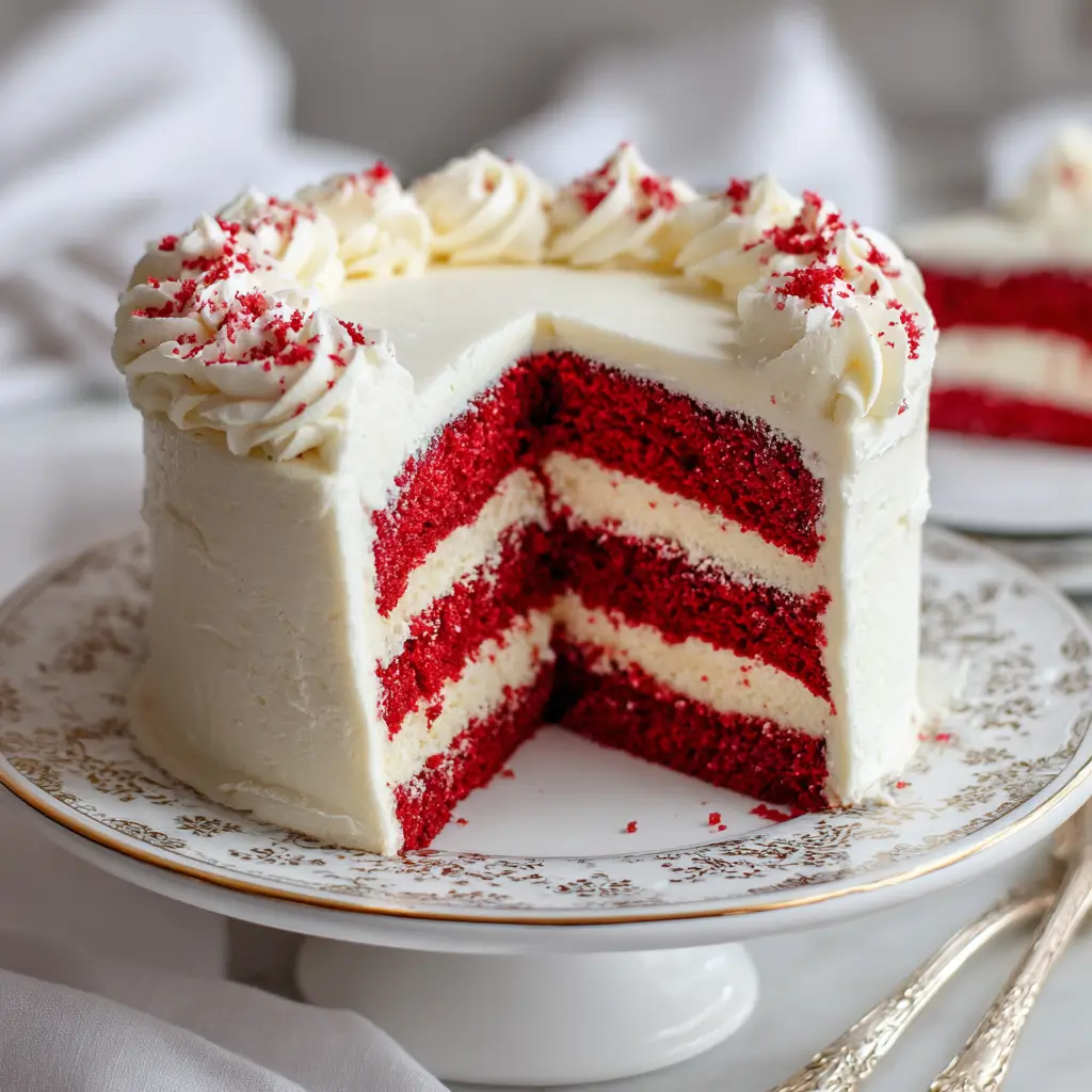 White Velvet Cake