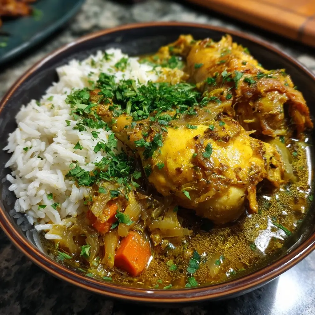 Authentic Jamaican Curry Chicken