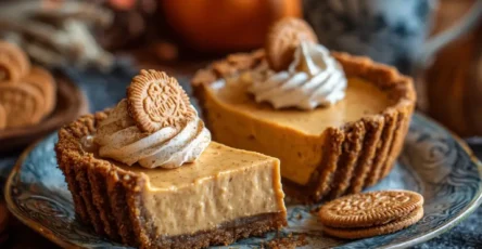Cheese & Cracker “Pumpkin” Pies