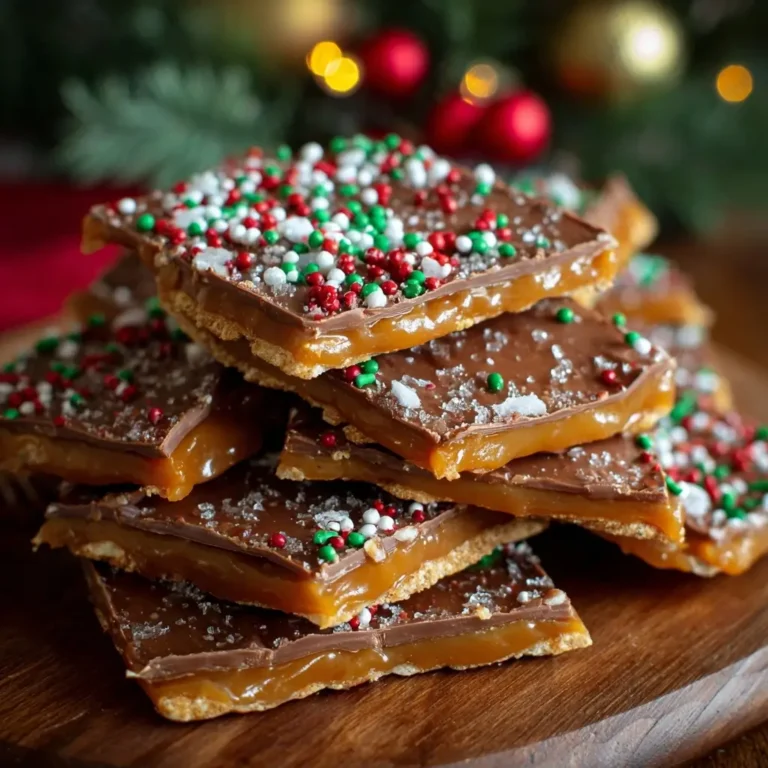 Christmas Crack (Saltine Toffee Candy)