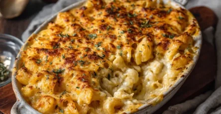 Creamy Baked Mac & Cheese
