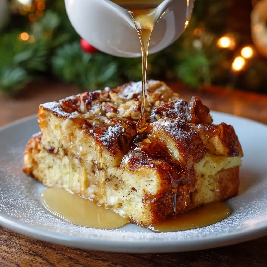 Eggnog French Toast Eggnog Bread Pudding