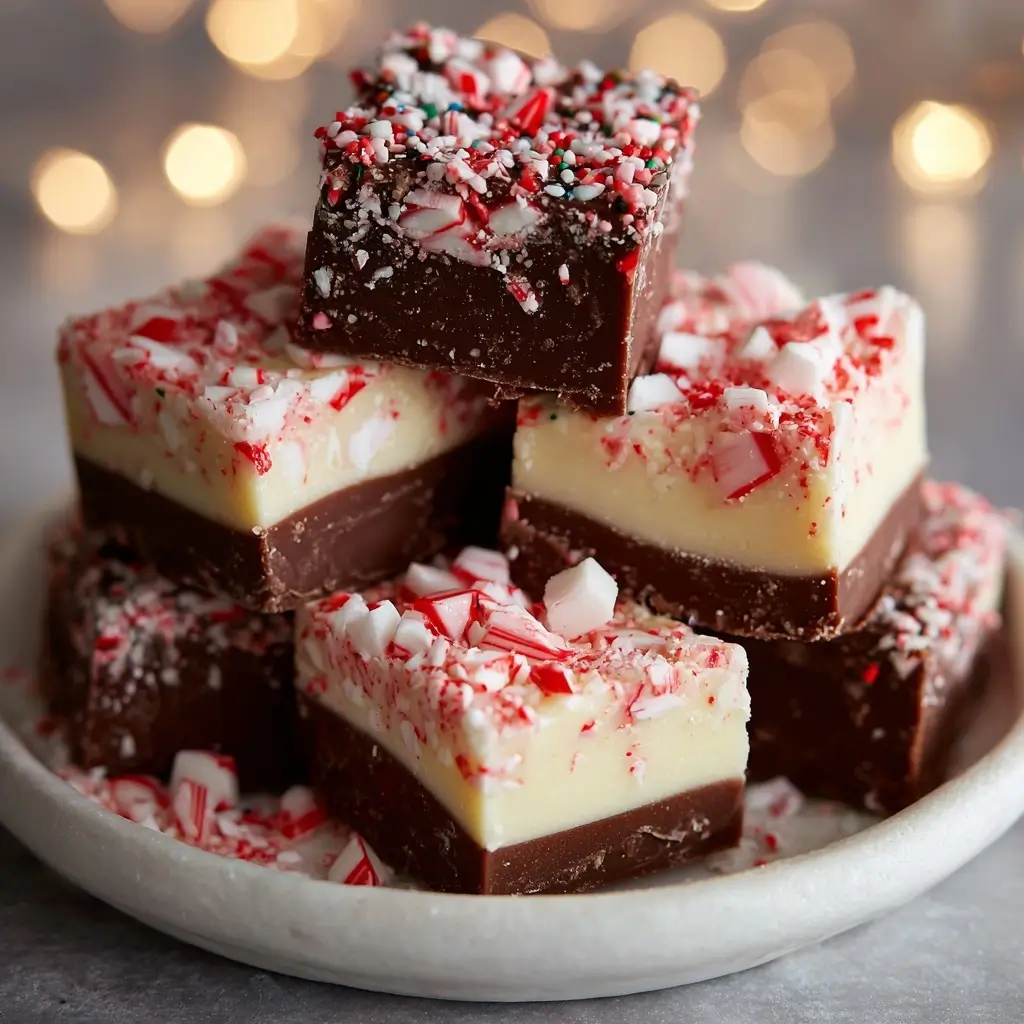 Festive Fudge (e.g. peppermint fudge, chocolate fudge)