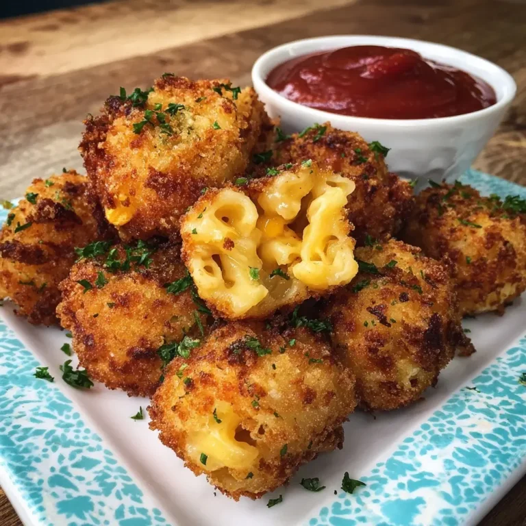Fried Mac and Cheese Bites