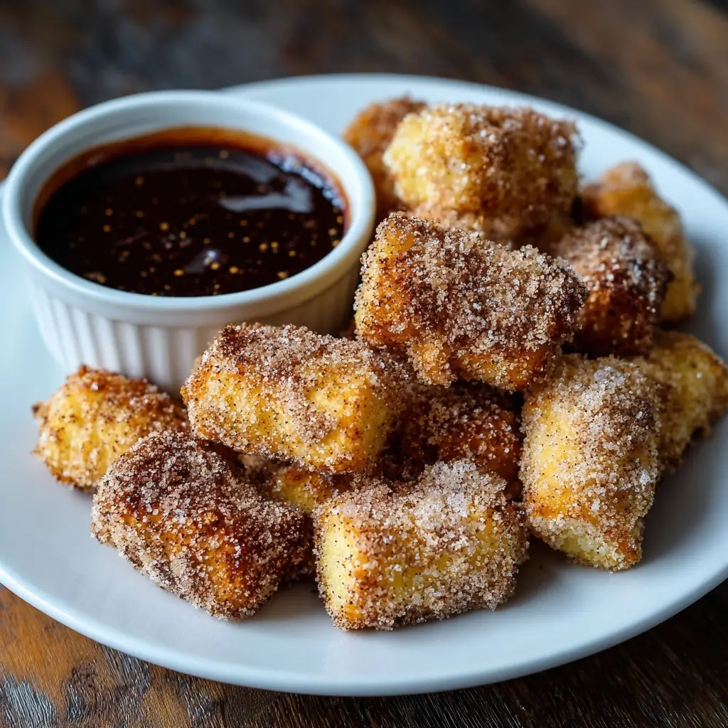 Healthy Air Fryer Churro Bites