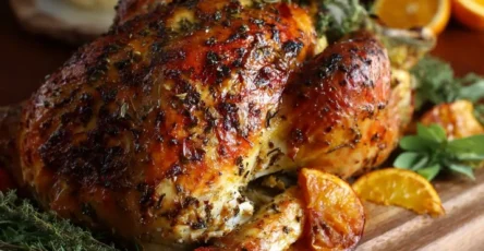 Herb + Citrus Roasted Turkey