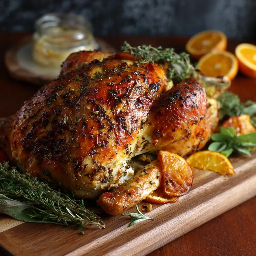 Herb + Citrus Roasted Turkey