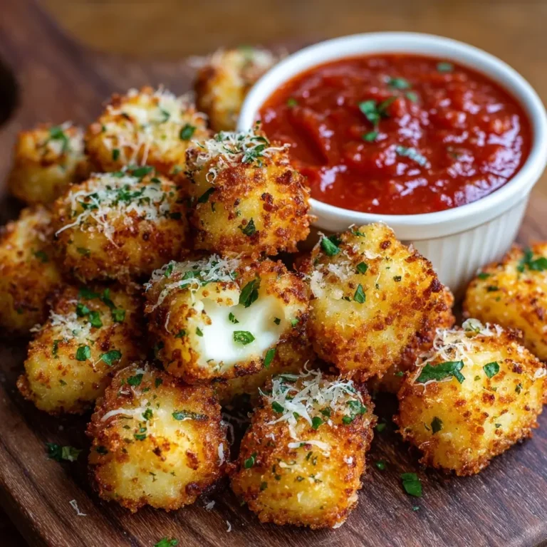 Irresistible Cheesy Parmesan Mozzarella Bites for Parties