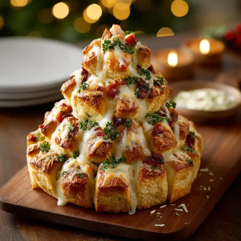 Pull-Apart Christmas Tree Bread