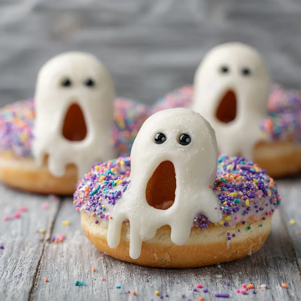 Screaming Ghost Donuts