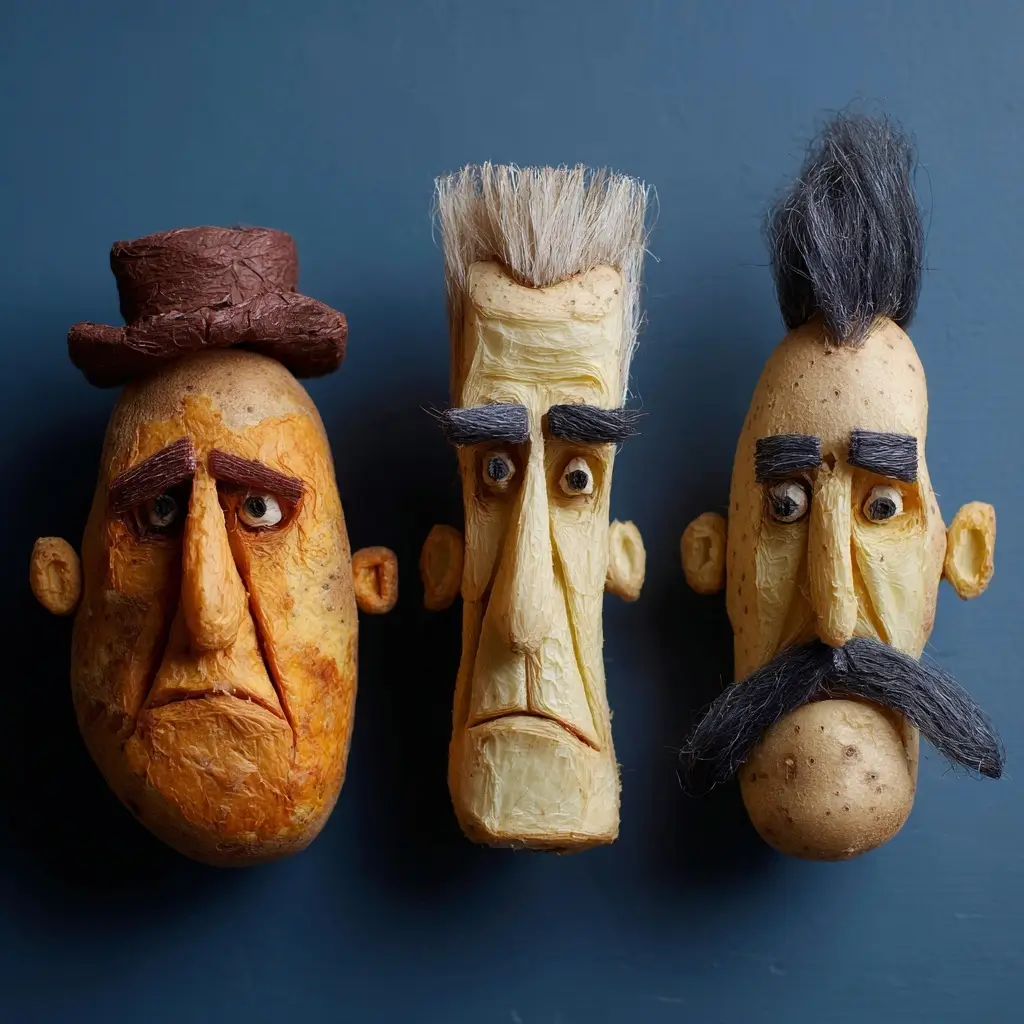 Shrunken Potato Heads