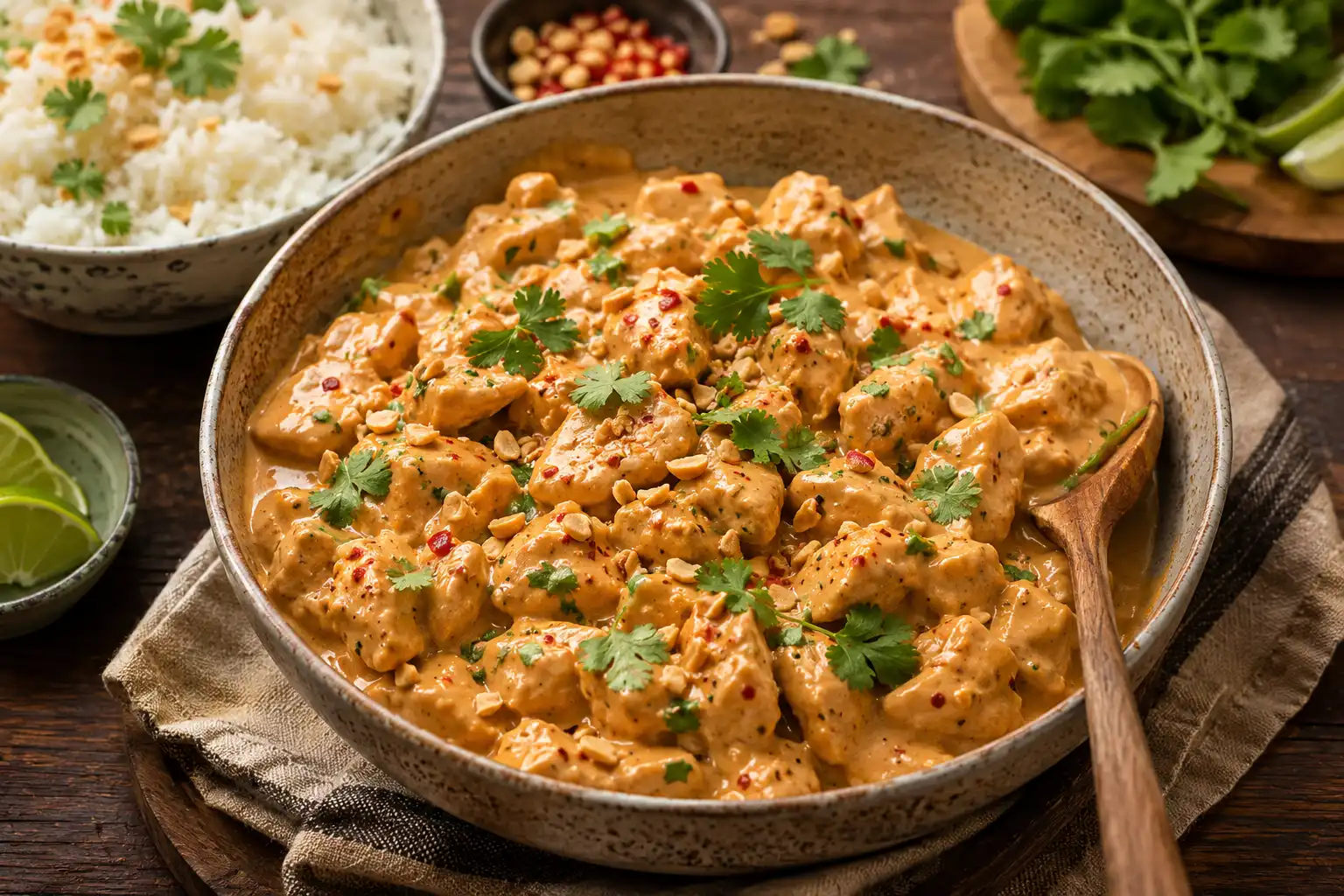 Cozy Comfort Formula — Creamy Peanut Chicken