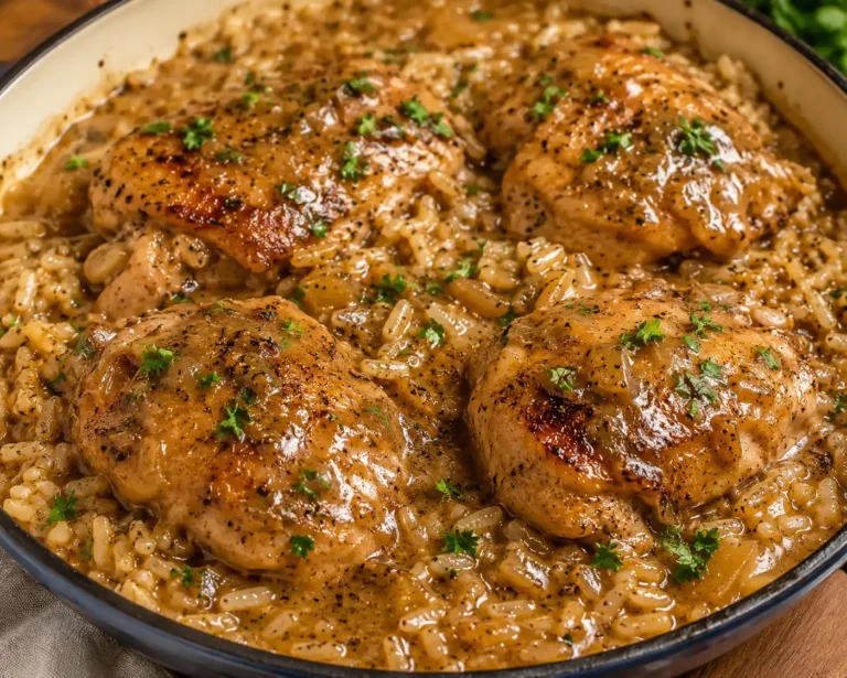 Irresistible Best Smothered Chicken and Rice Recipe